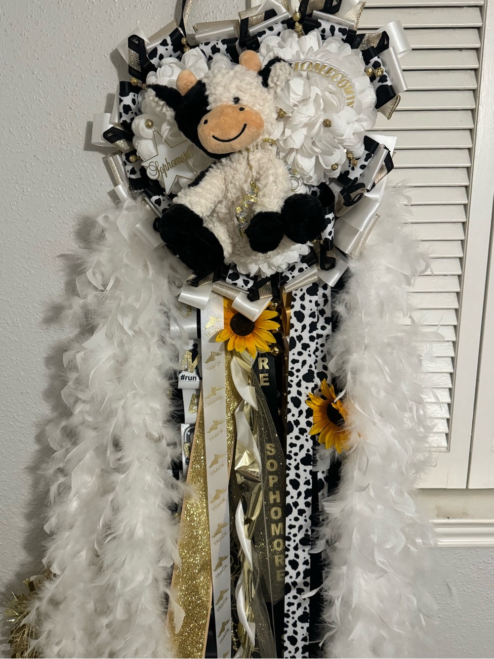 Homecoming mum- Cow